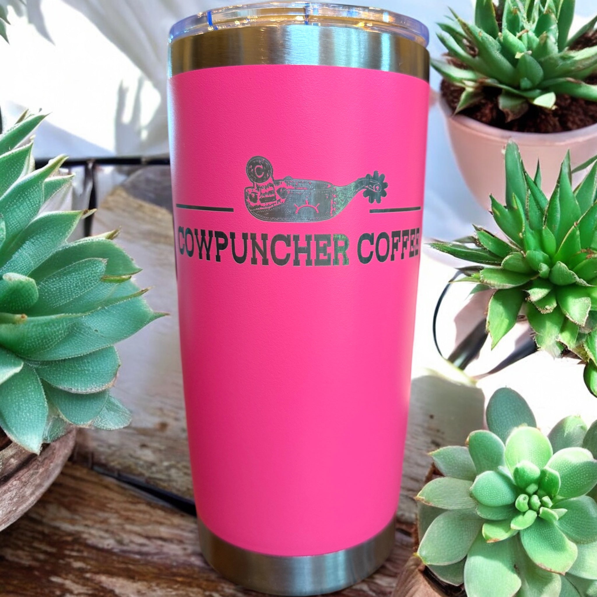 Hot Pink - 20oz Stainless Steel Tumbler