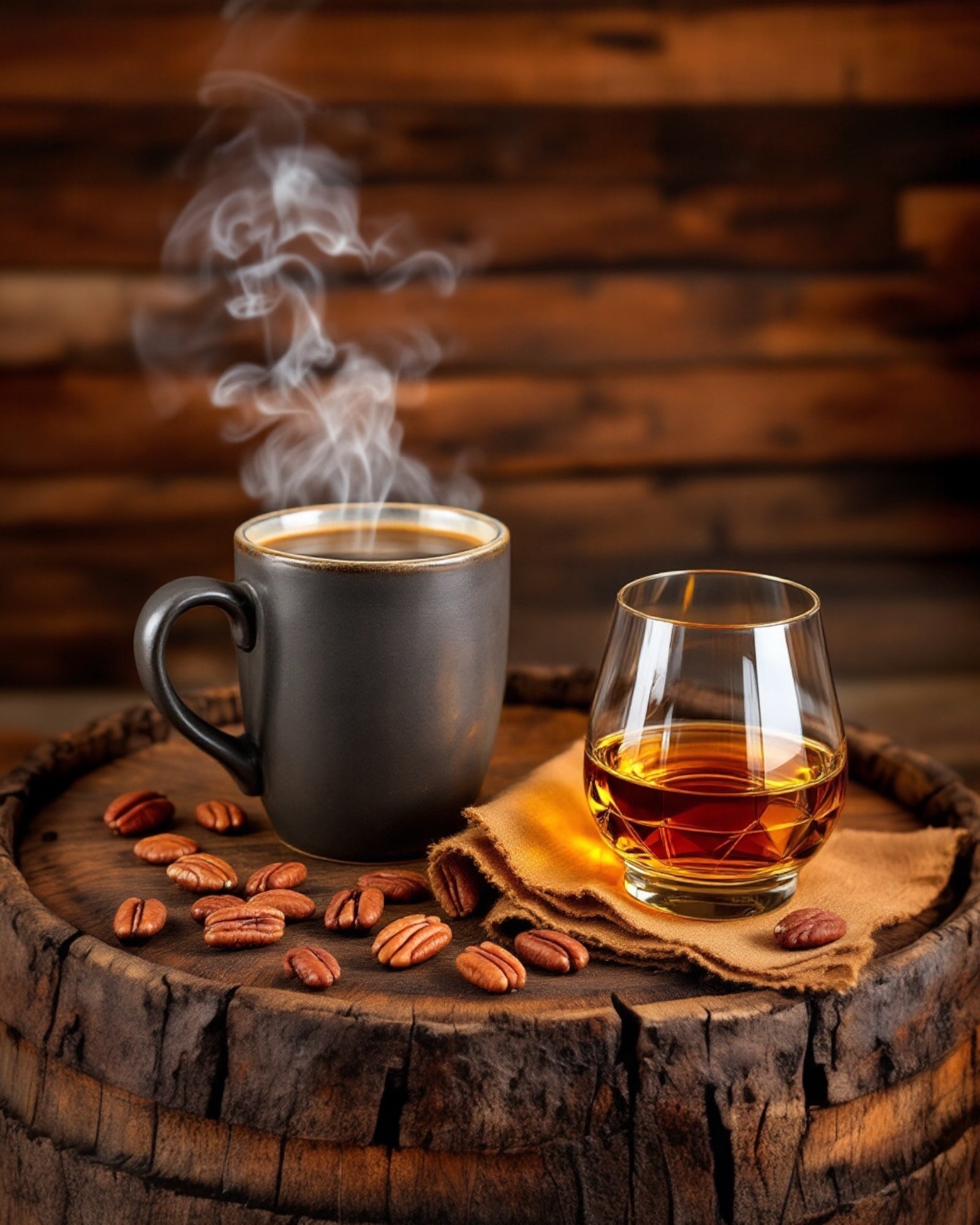 SADDLE MAKER’S BREW™ Bourbon & Pecan, Medium Roast, Ground