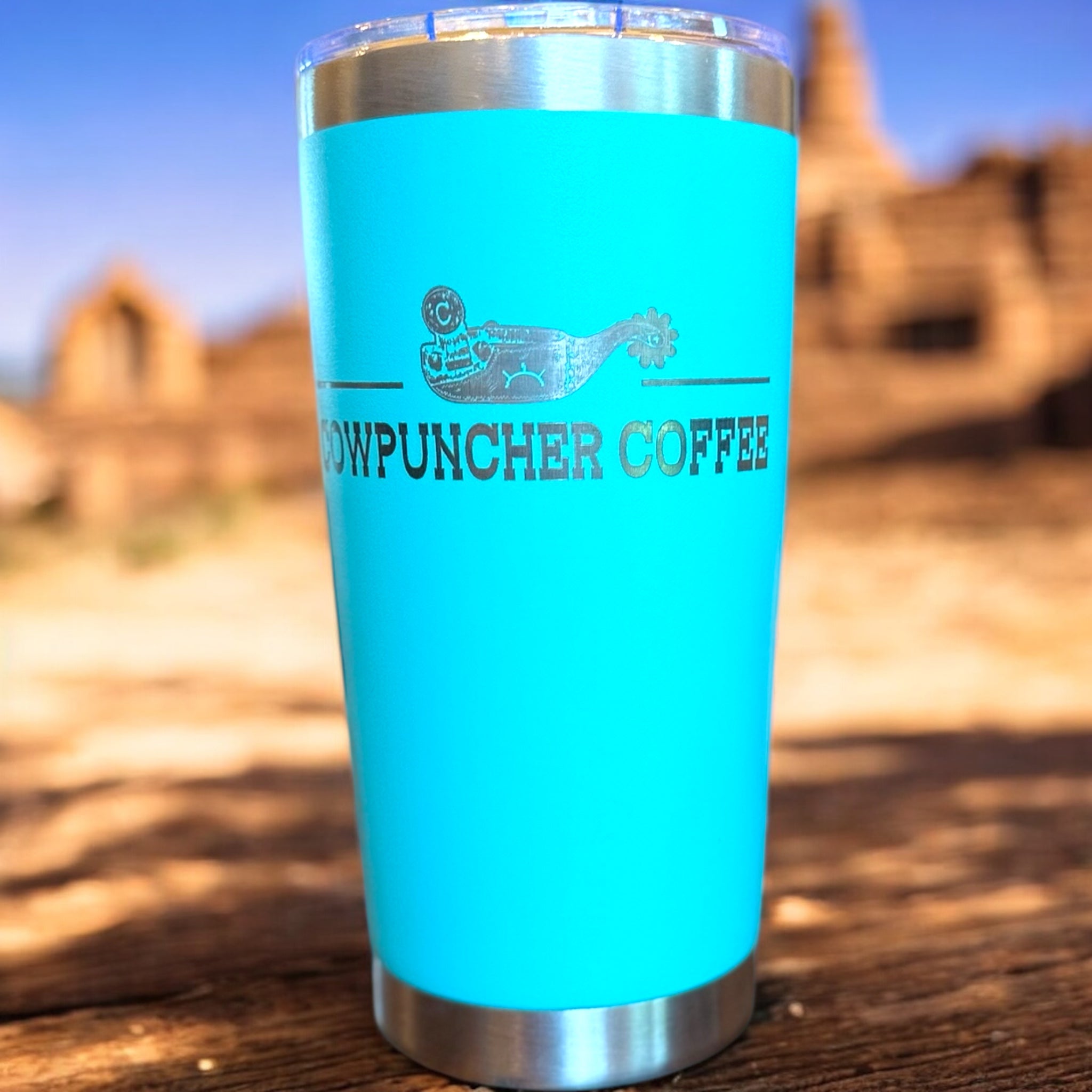 Turquoise - 20oz Stainless Steel Tumbler