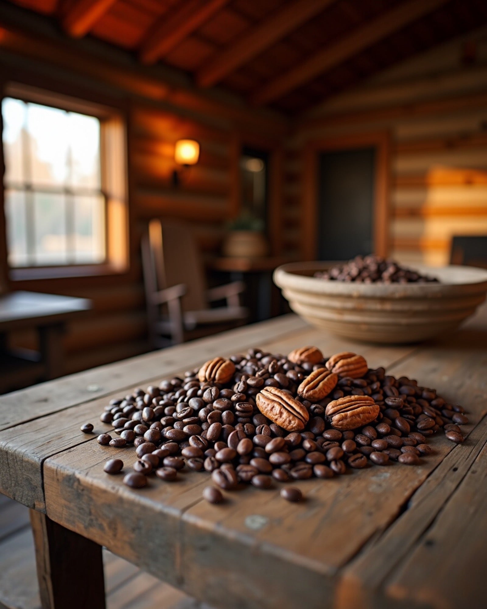 Pecans & Coffee beans