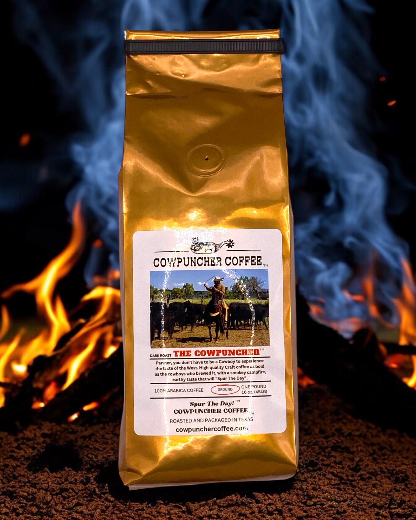 THE COWPUNCHER Dark Roast, Ground