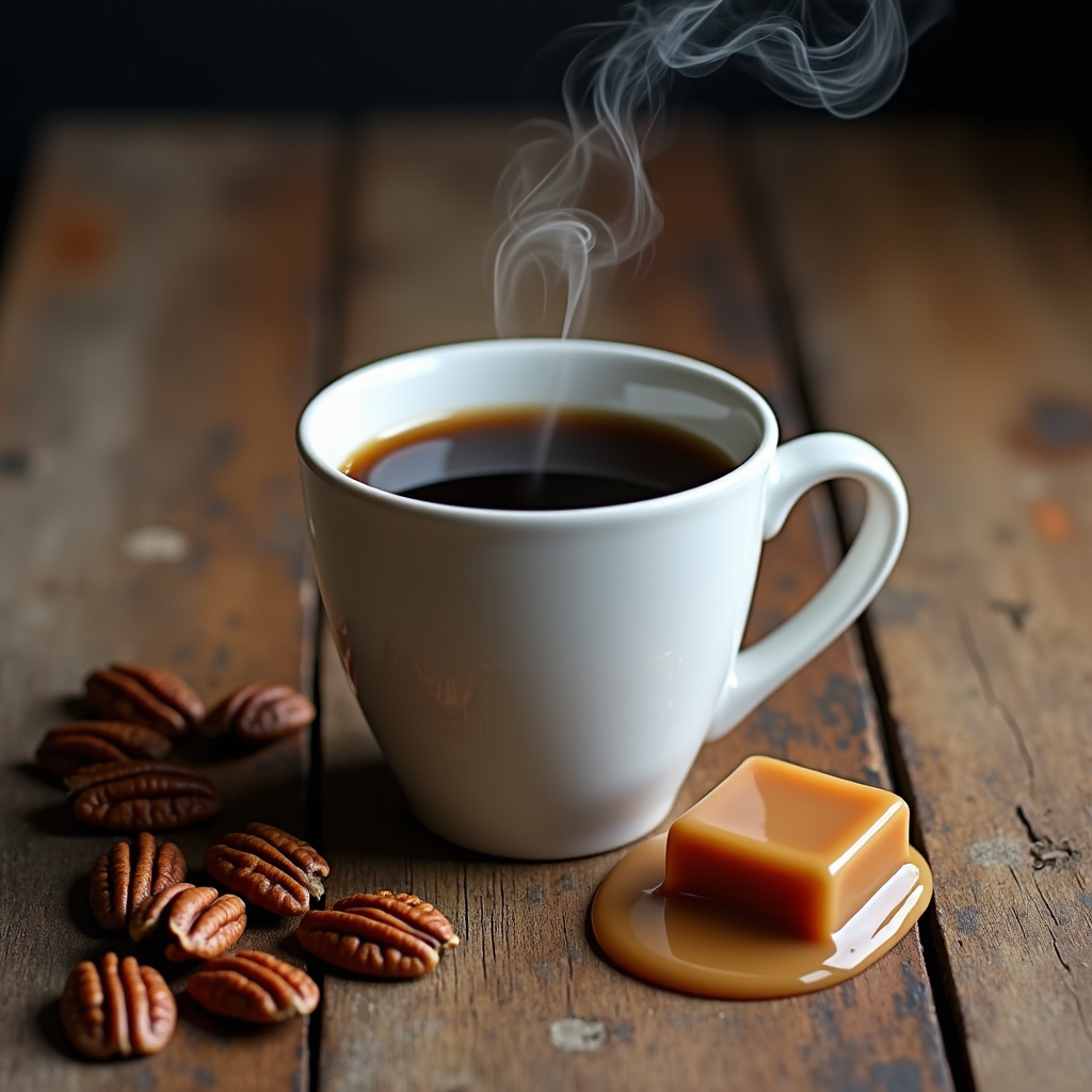 Saddle Up!                      Pecan & Caramel        Medium Roast, Whole Bean