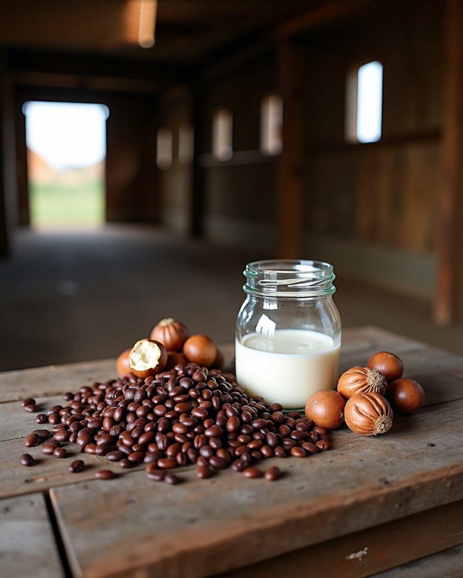 CRAZY COW Hazelnut & Cream Medium Roast, Whole Bean