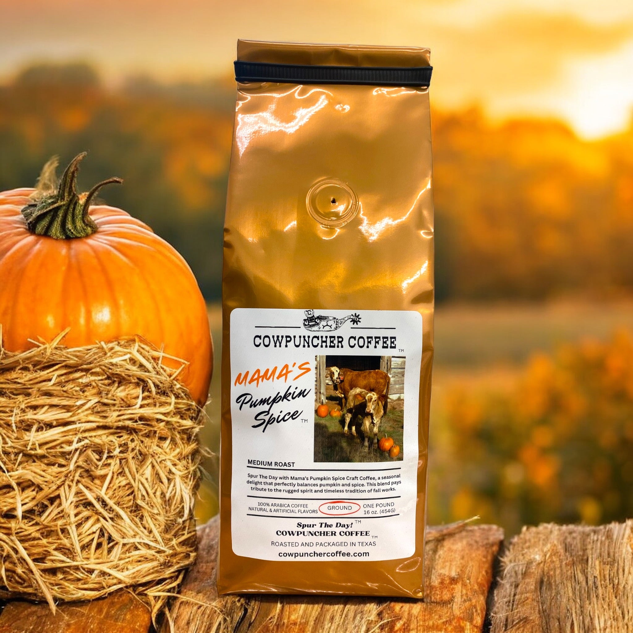 MAMA’S Pumpkin Spice Medium Roast, Ground