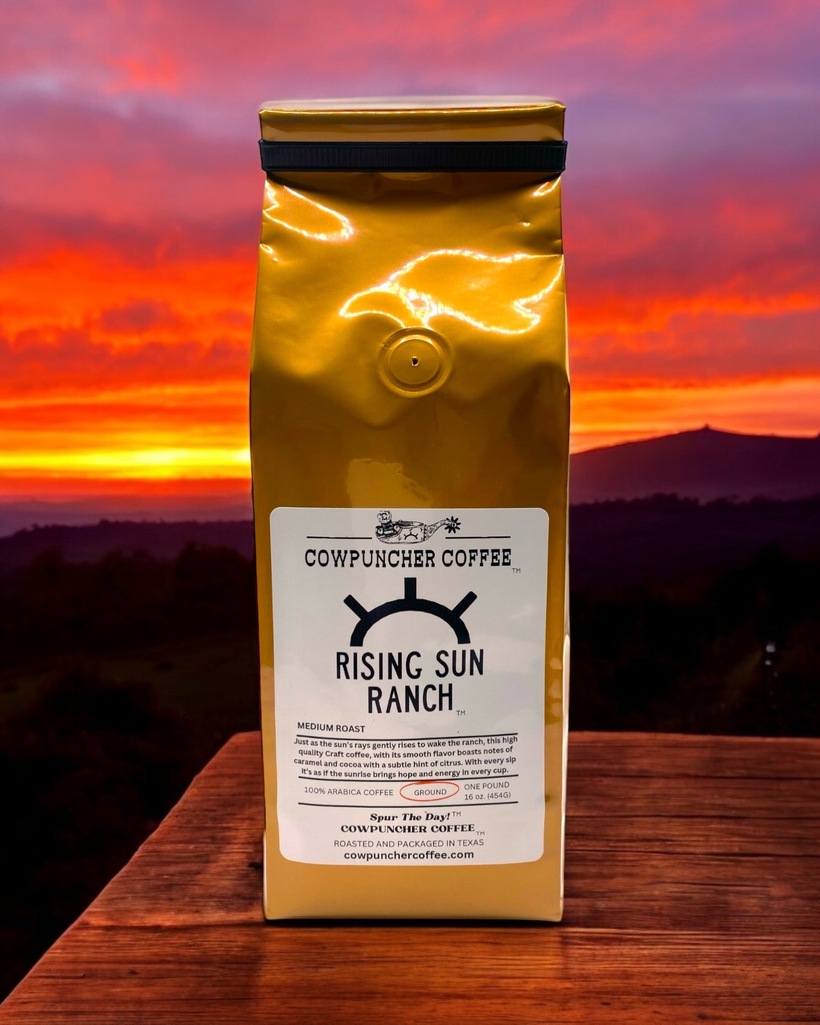 RISING SUN RANCH Medium Roast, Ground