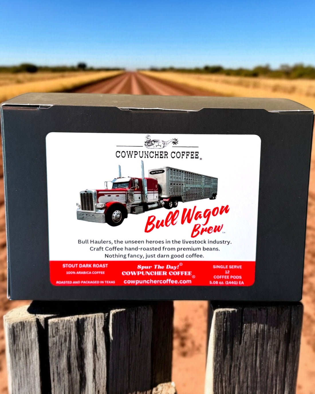 12 Count K-Kups                          Bull Wagon Brew™ Stout Dark Roast