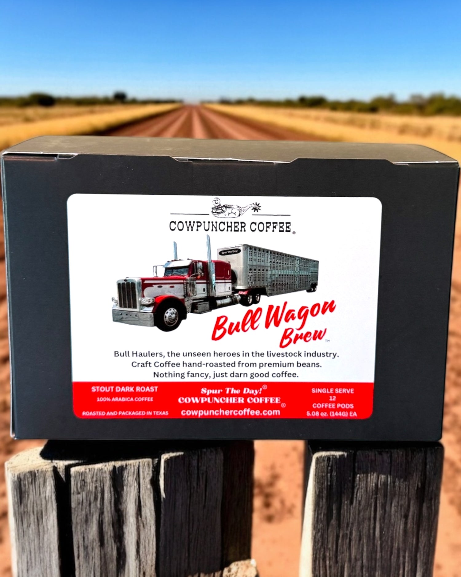 12 Count K-Kups                          Bull Wagon Brew™ Stout Dark Roast