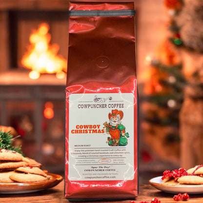 COWBOY CHRISTMAS Hazelnut &amp; Cinnamon Spice, Ground