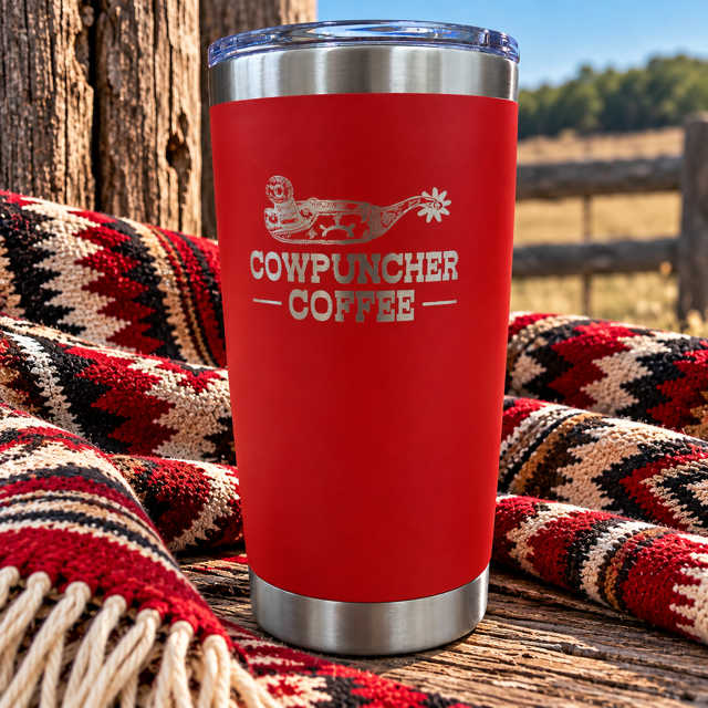 Red - 20oz Stainless Steel Tumbler