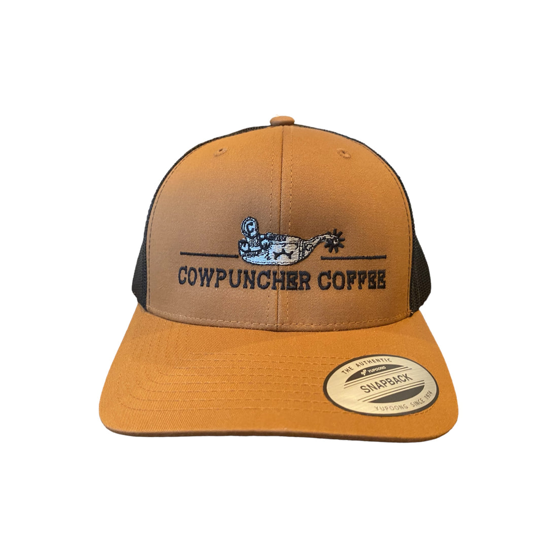 Cowpuncher Coffee 6-panel Classic, Copper and Black Cap