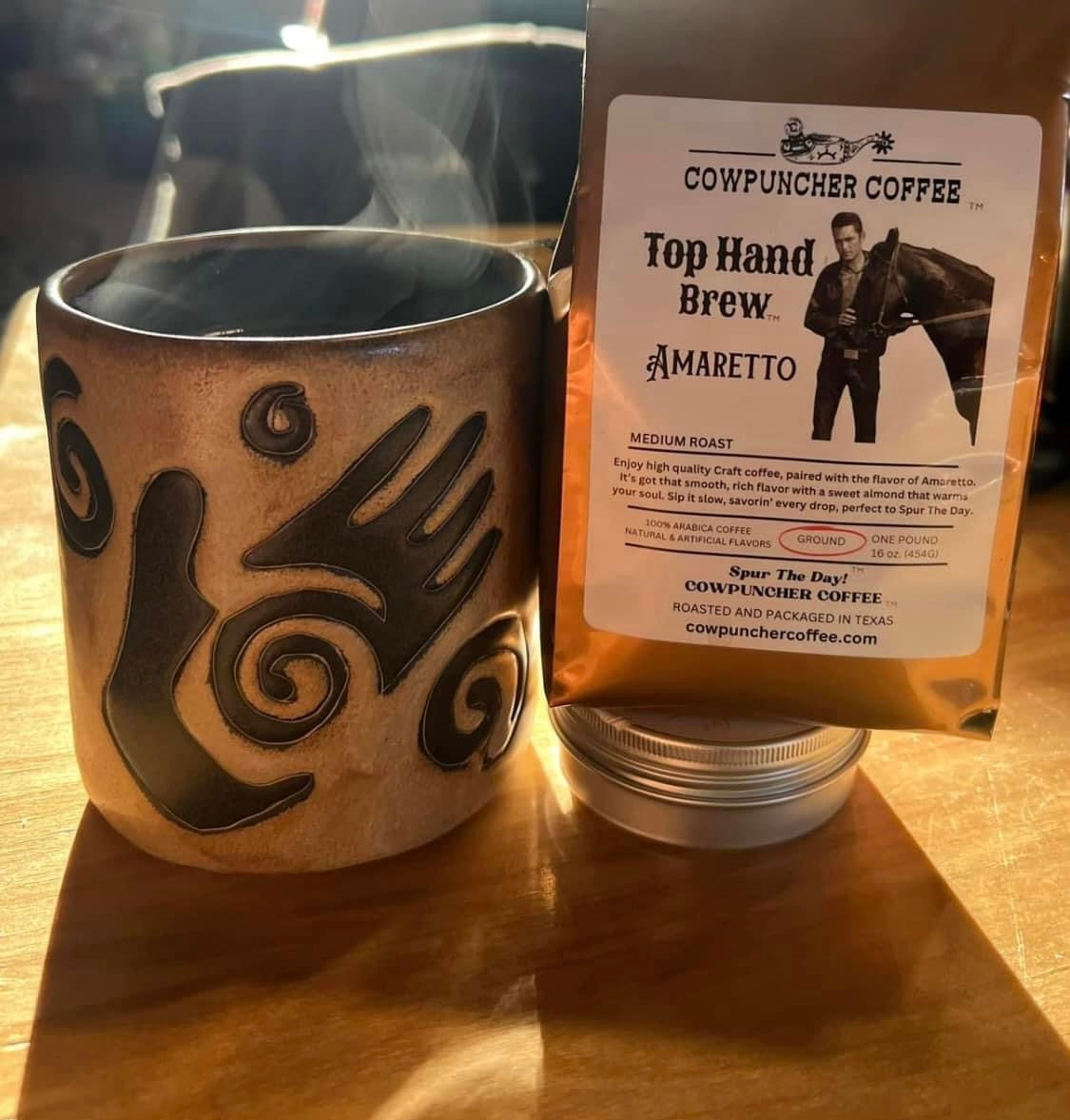 Top Hand Brew™ Amaretto Flavor Medium Roast, Ground