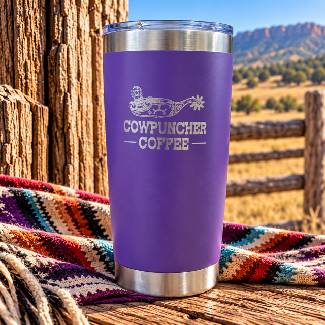 Purple - 20oz Stainless Steel Tumbler